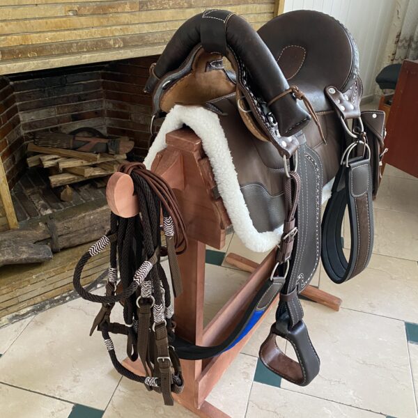 IMG_7070.JPG Tereque para Caballo con Fuste en Fibra Resistente