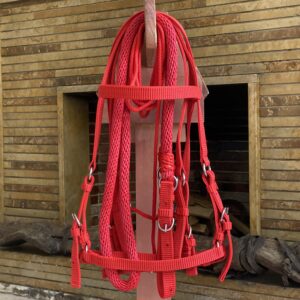 Apero de Cabeza para Caballo en Reata Reforzada con Herraje en Acero