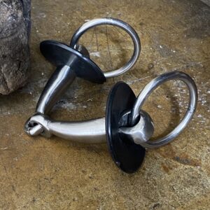 Filete Sencillo de Acero para Caballo | Resistente y Duradero