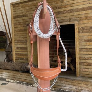 Jaquimón de Cuero para Toro | Resistente para Manejo de Ganado