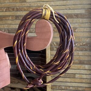 IMG_8301 Pisador para Caballo en Rejo Crudo Trenzado | 5 Metros