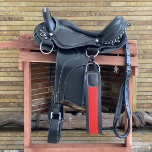 Tereque Premium negro para Caballo | Comodidad y lujo de alto nivel