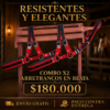 Combo x2 Arretrancos o Tiros en Reata| Elegantes y Resistentes